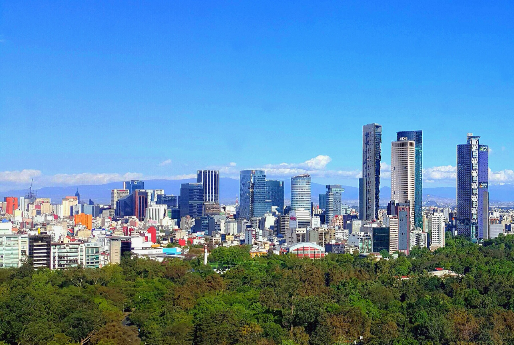 Horizonte urbano de Ciudad de México